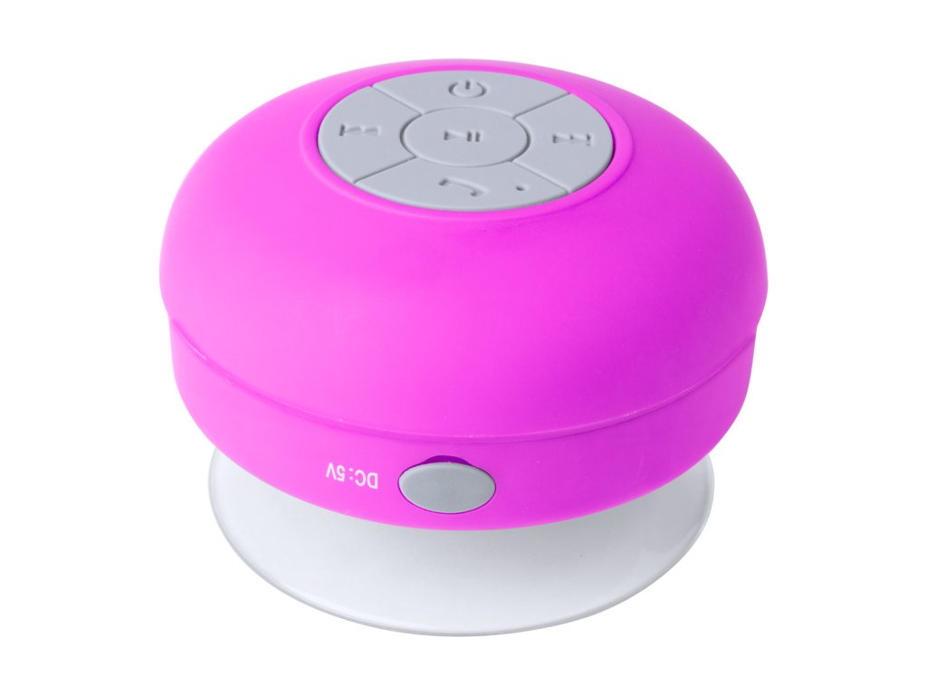 Rariax, vodotěsný bluetooth reproduktor | růžová