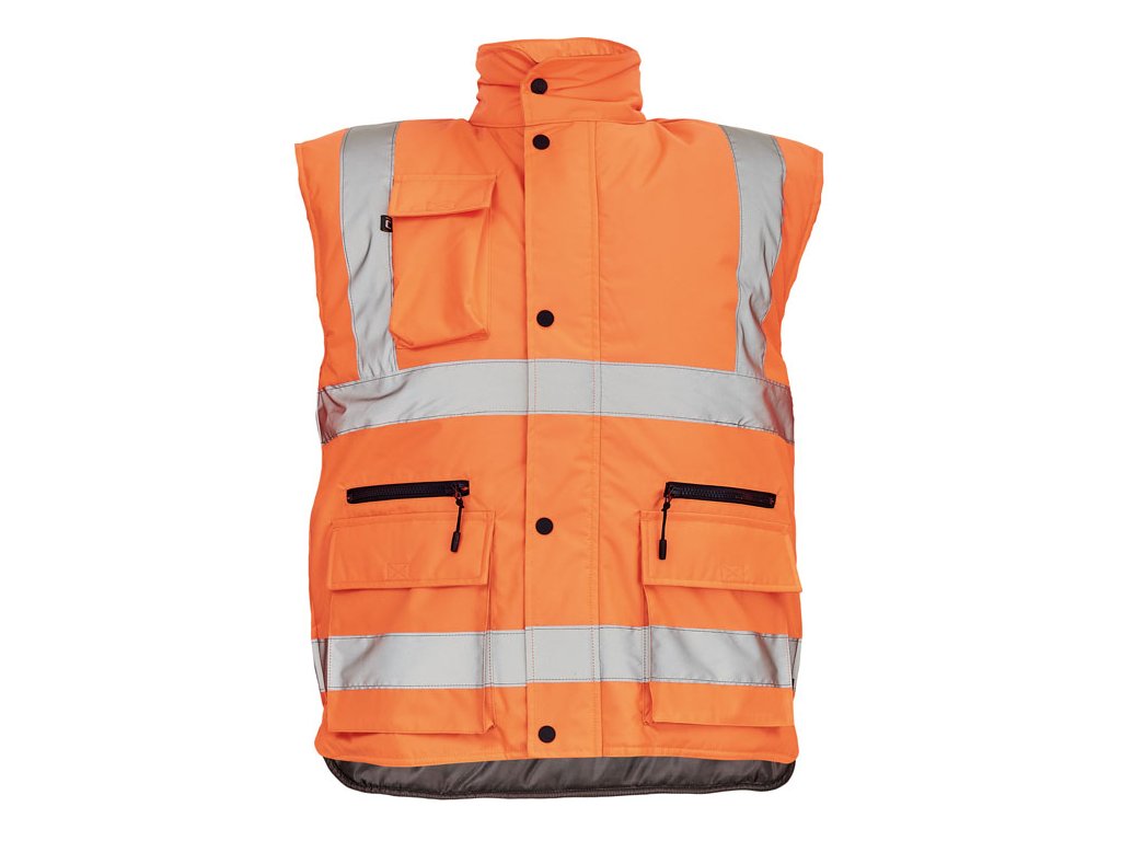 CORDOBA HI-VIS vesta zateplená pánská - Oranžová
