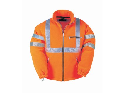 REIMS HI-VIS fleecová bunda - Oranžová