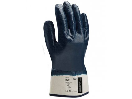 ARDONSAFETY/SIDNEY rukavice máčené v nitrilu - Prodejní blistr