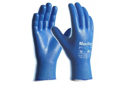 ATG® máčené rukavice MaxiDex® 19-007 06/XS - Prodejní blistr