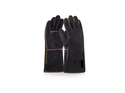 ARDONSAFETY/4MIG BLACK rukavice celokožené - Svařečské