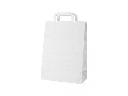 Boutique, papírová taška | bílá