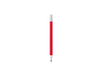 Castle, tužka s gumou, 0,7 mm | červená