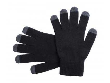 Tellar, dotykové rukavice | černá