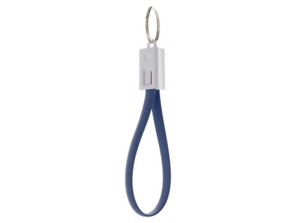 Pirten, USB kabel v přívěsku na klíče | modrá