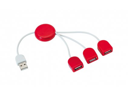 POD,  USB hub | červená