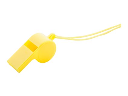 Claxo, píšťalka | žlutá