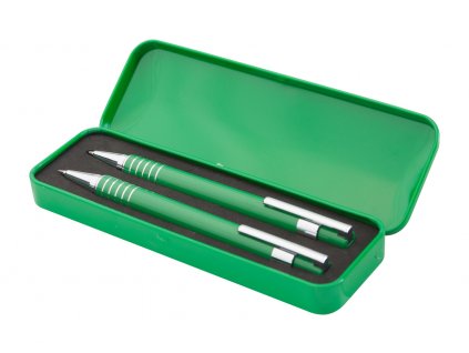Sheridan, sada kuličkového pera a mechanické tužky | zelená