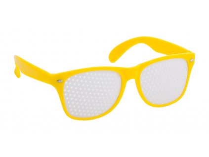 Zamur, brýle na párty | žlutá