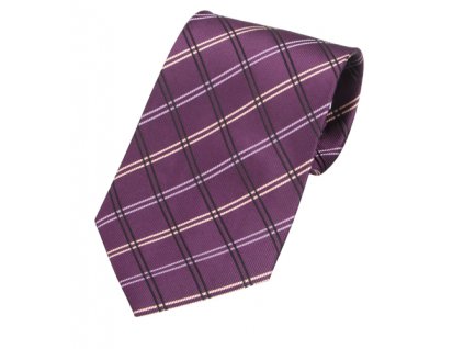 Tienamic, kravata | tmavě fialová