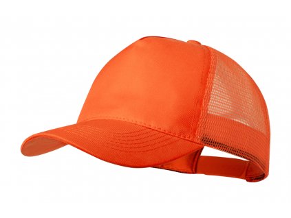 Clipak, baseballová čepice | oranžová
