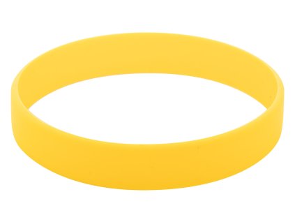 Wristy, silikonový náramek | žlutá