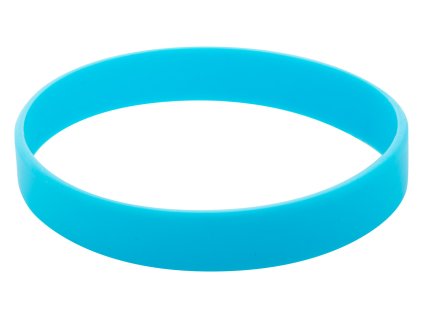 Wristy, silikonový náramek | světle modrá