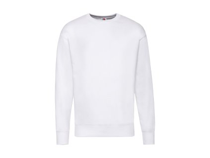 Lightweight Set-In Sweat, mikina | bílá