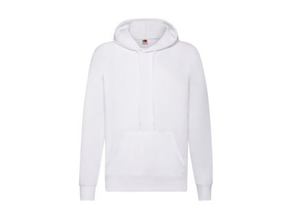 Lightweight Hooded Sweat, mikina s kapucí | bílá