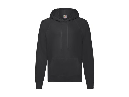 Lightweight Hooded Sweat, mikina s kapucí | černá