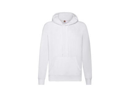 Lightweight Hooded Sweat K, dětská mikina s kapucí | bílá