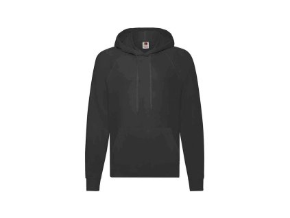 Lightweight Hooded Sweat K, dětská mikina s kapucí | černá