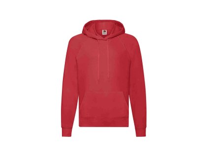 Lightweight Hooded Sweat K, dětská mikina s kapucí | červená