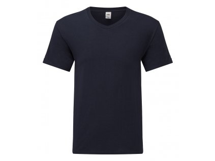 Iconic V-Neck, tričko | tmavě modrá