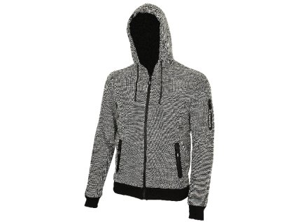 CHORTOS mikina s kapucí - Šedá - DOPRODEJ