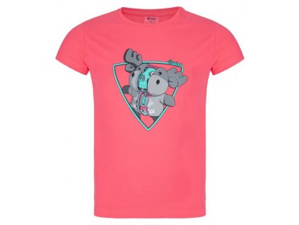 ALBION-JG tričko dětské - Růžová - Kilpi