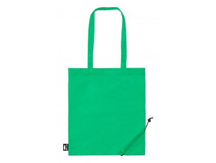 Lulu, skládací RPET nákupní taška | zelená