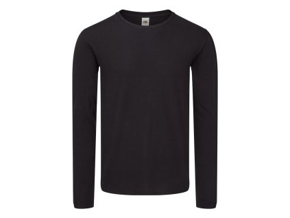 Iconic Long Sleeve, tričko s dlouhým rukávem | černá