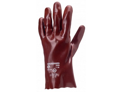 EUROCHEM 3510 ochranné rukavice - Vínová