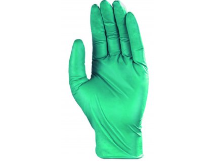 EURO-ONE 5960 jednorázové rukavice nepudrované - Zelená