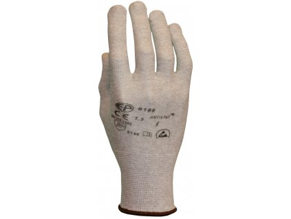 ESD WHITE, CARBON / PES LINER GLOVE_6 