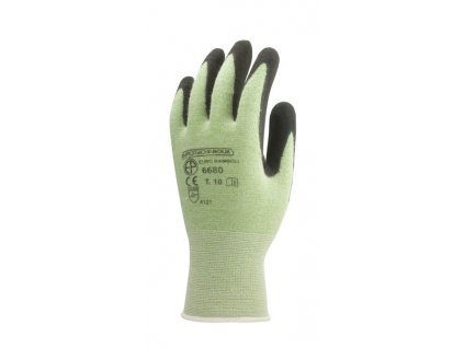 EUROLITE BAMBOU rukavice máčené - Zelená