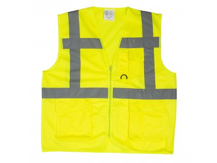 YARD HI-VIS vesta multifunkční - Žlutá