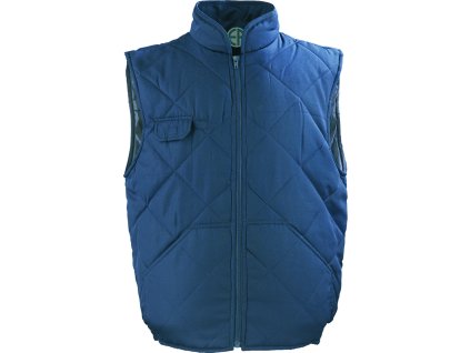 CHOUKA vesta zateplená pánská - Modrá/Navy