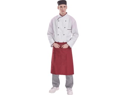 GASTRO kabát kuchařský - Bílá