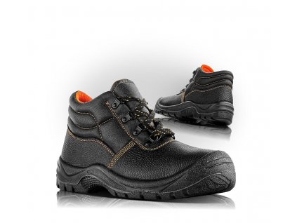 UMAG S3P SR kotníková bezpečnostní obuv - Černá