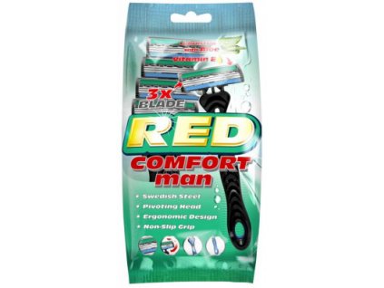 Holící strojek RED COMFORT man 5ks