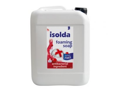 ISOLDA pěnové mýdlo s antibakteriální přísadou bez parfémů 5l