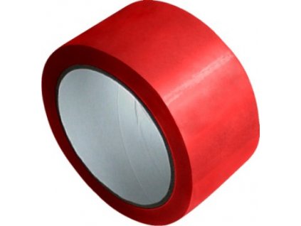 Lepící páska červená 48mm x 66m [1 ks]