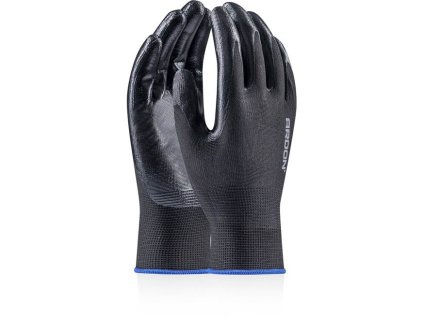 ARDON®NYPLEXX 09/L rukavice máčené bezešvé - Černé - Prodejní blistr