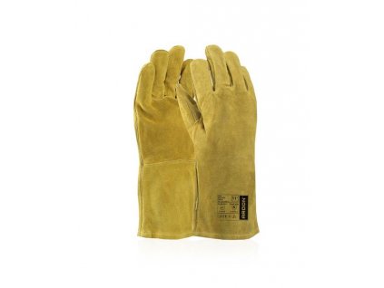 ARDON®KIRK rukavice celokožené - Svářečské - Žlutá