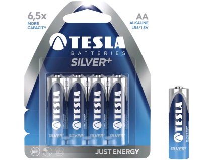 Baterie TESLA AA Silver+, tužková