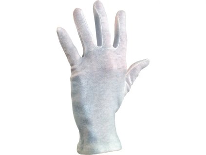 CXS FAWA rukavice textilní šité - Bílá