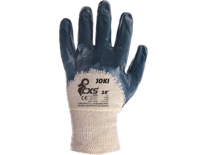CXS JOKI rukavice máčené v nitrilu - Modrá