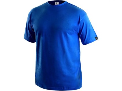 Tričko CXS DANIEL, krátký rukáv, středně modré