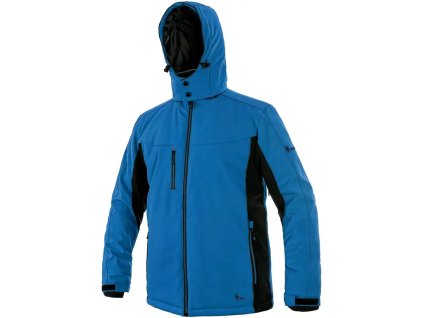 CXS VEGAS bunda zimní softshellová - Modrá/Černá