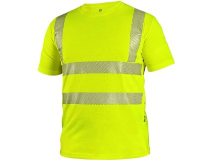 CXS BANGOR HI-VIS tričko s krátkým rukávem pánské - Žlutá