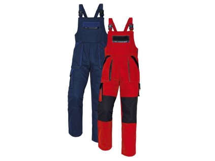 MAX kalhoty lacl 260g (červená/černá)