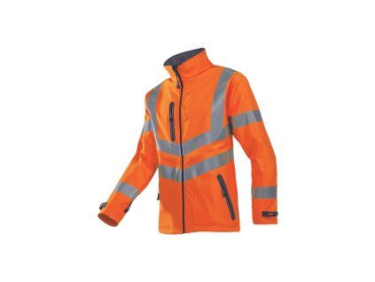 DEXTER HI-VIS bunda softshellová - Oranžová